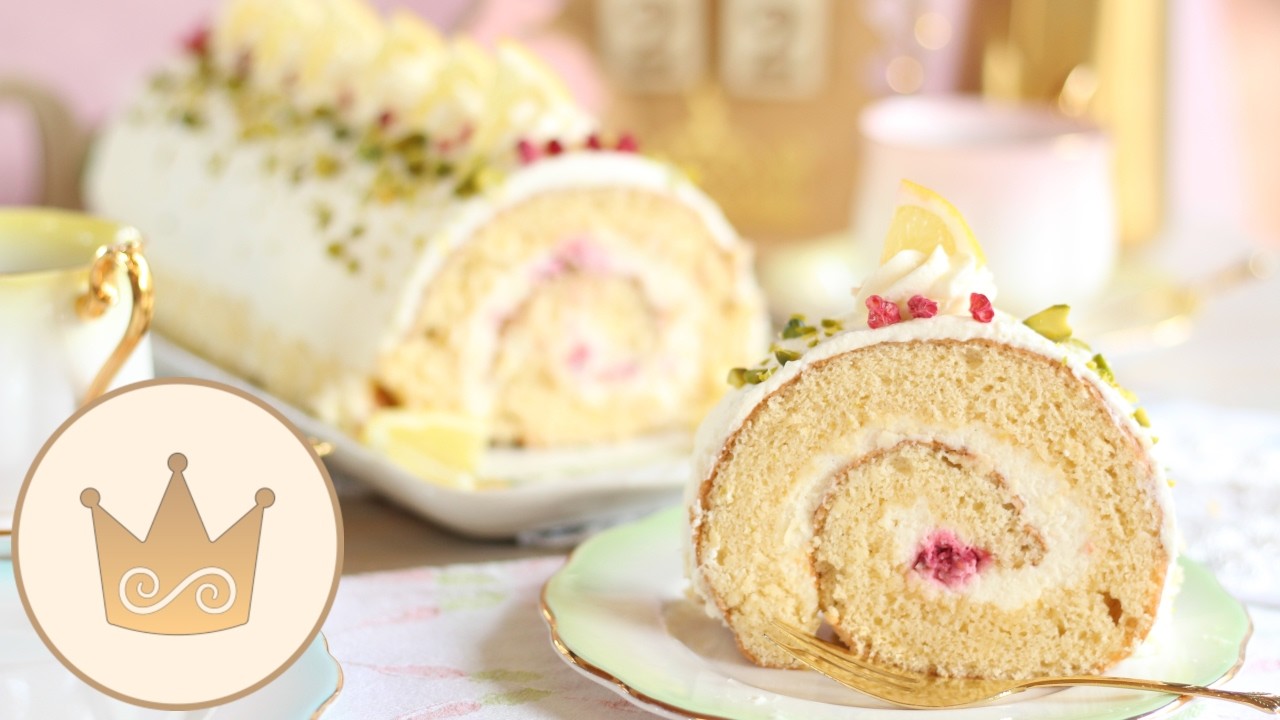 ZARTE ZITRONENROLLE ZU OSTERN ODER ZUM EID-AL-FITR-FEST BACKEN! REZEPT VON SUGARPRINCESS