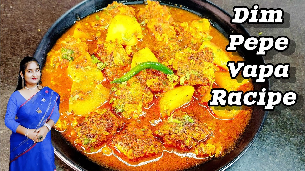 Dim pepe vapa racipe ।। ডিম পেঁপে ভাপা রেসিপি।। Egg racipe।। Bengali recipe।। Bengali item।।
