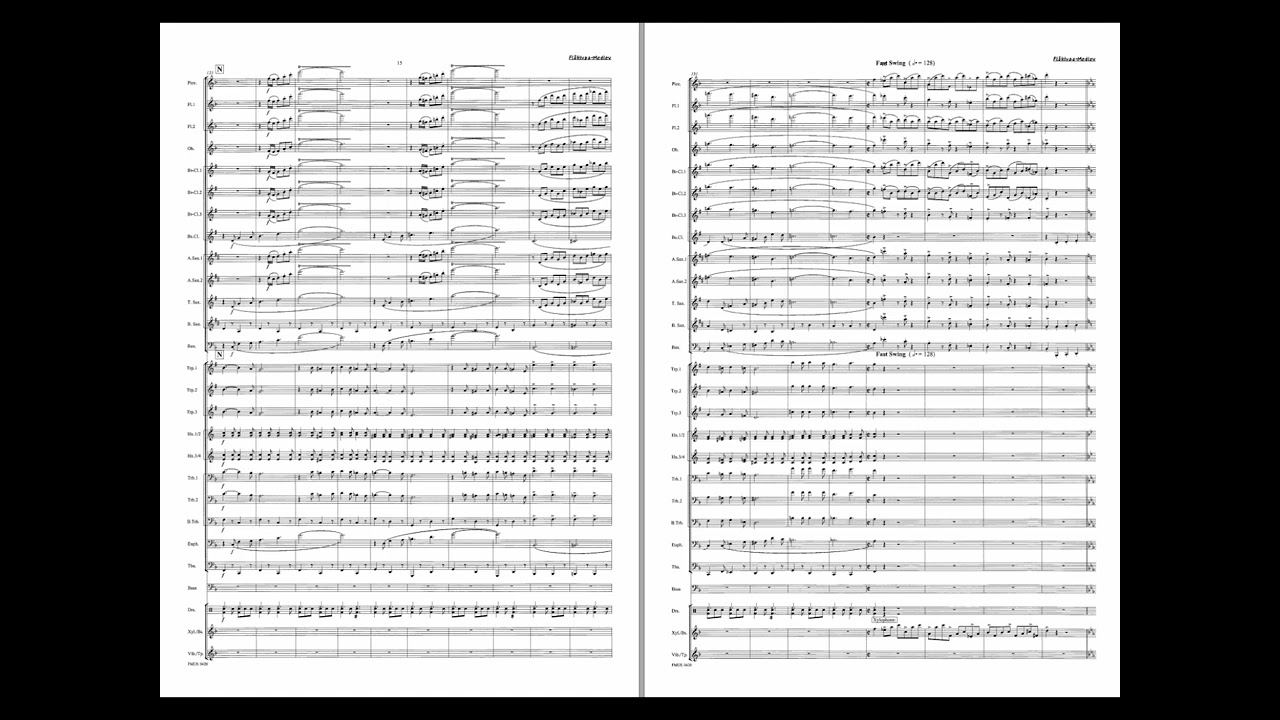 Fl&aring;klypa Medley - /arr: Lars Erik Gudim. Available for Brass and Concert Band, Grade 3