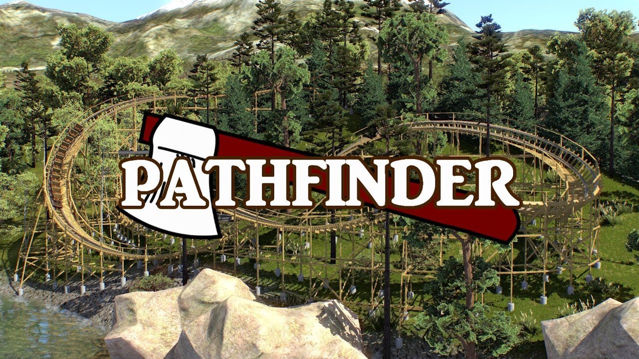 NoLimits 2 - Pathfinder (GCI Wooden Coaster)