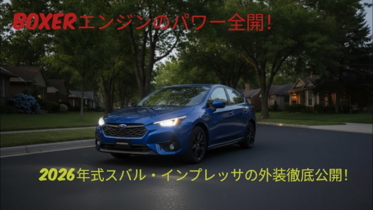 “2026 Subaru Impreza Walk Around – Small Car, Big Thrills & Tech!”