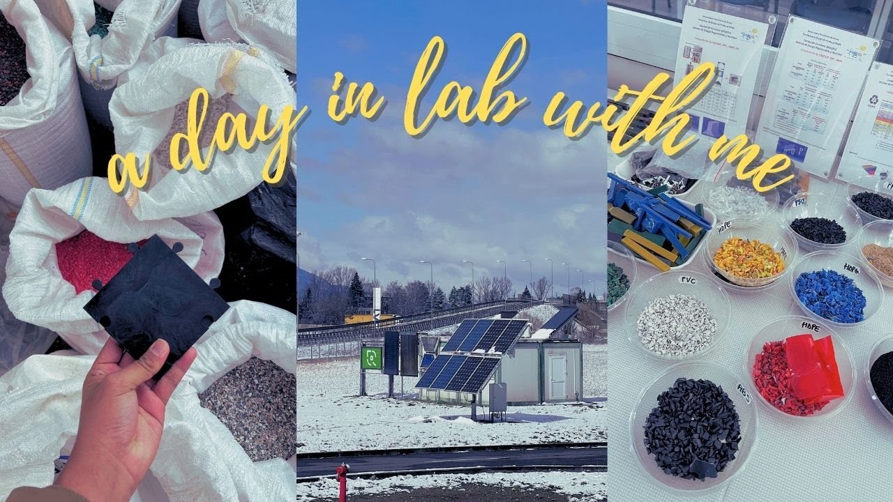 a day in a lab with me at university in romania | #universitylife