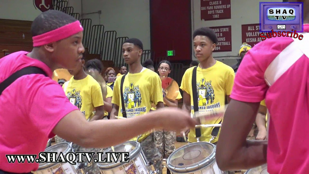 Southfield A&T High School vs LEVEY Middle School Drumline Battle