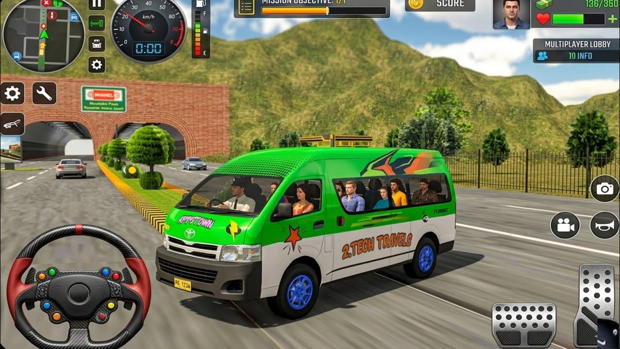 Van Driving Simulator 2026 - Best Mobile Games - Ultimate Offroad City - Android gameplay