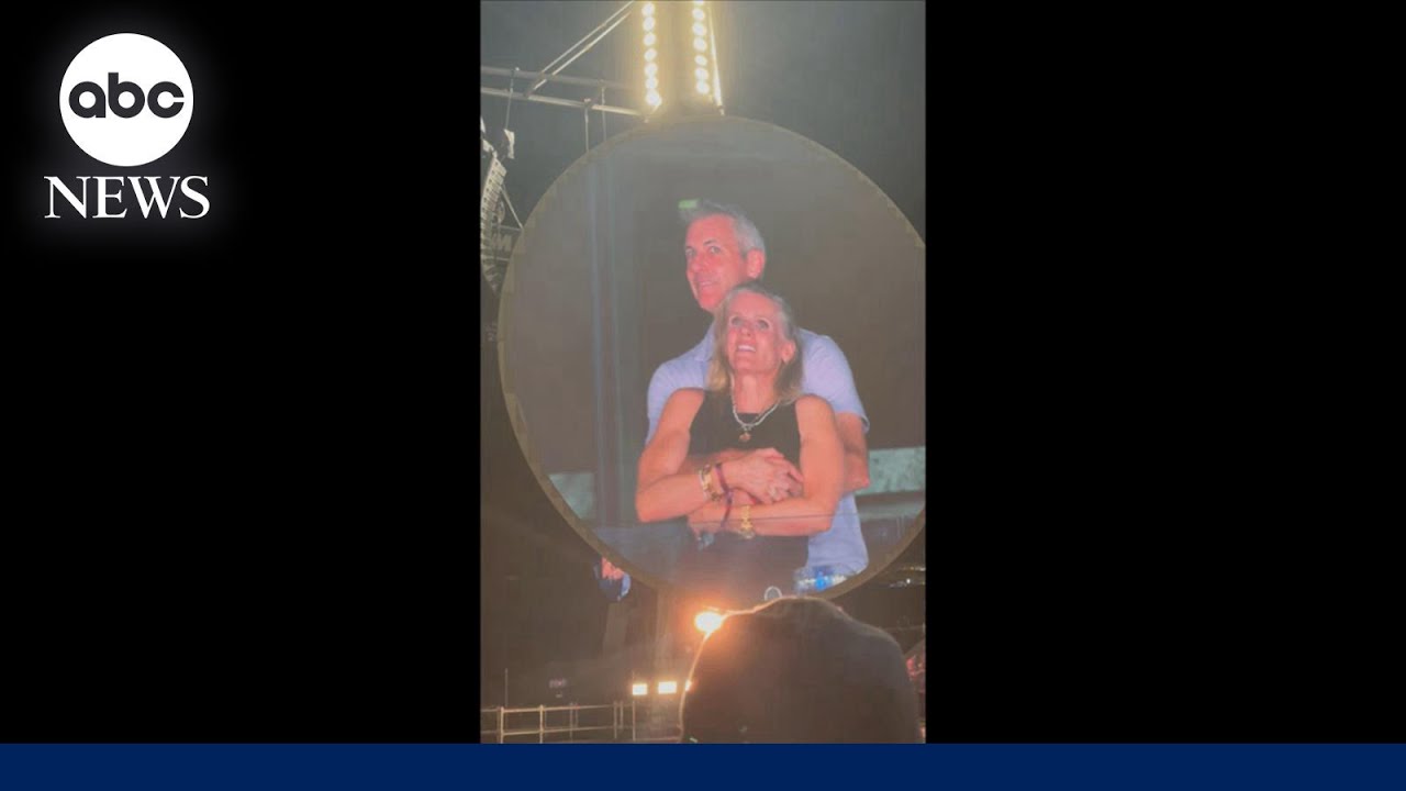 Tech company launches investigation into Coldplay 'kiss cam' moment