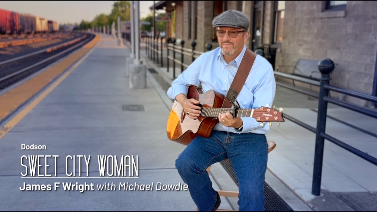 James F. Wright – Sweet City Woman (Acoustic Café Cover) ft. Michael Dowdle