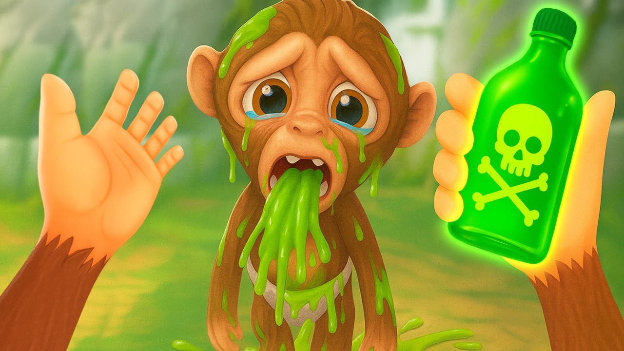 Кормление ядом детеныша обезьяны!! - Я — Monkey VR