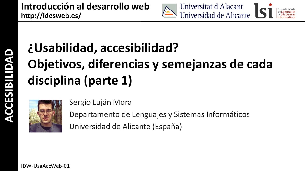 &iquest;Usabilidad, accesibilidad? (parte 1)