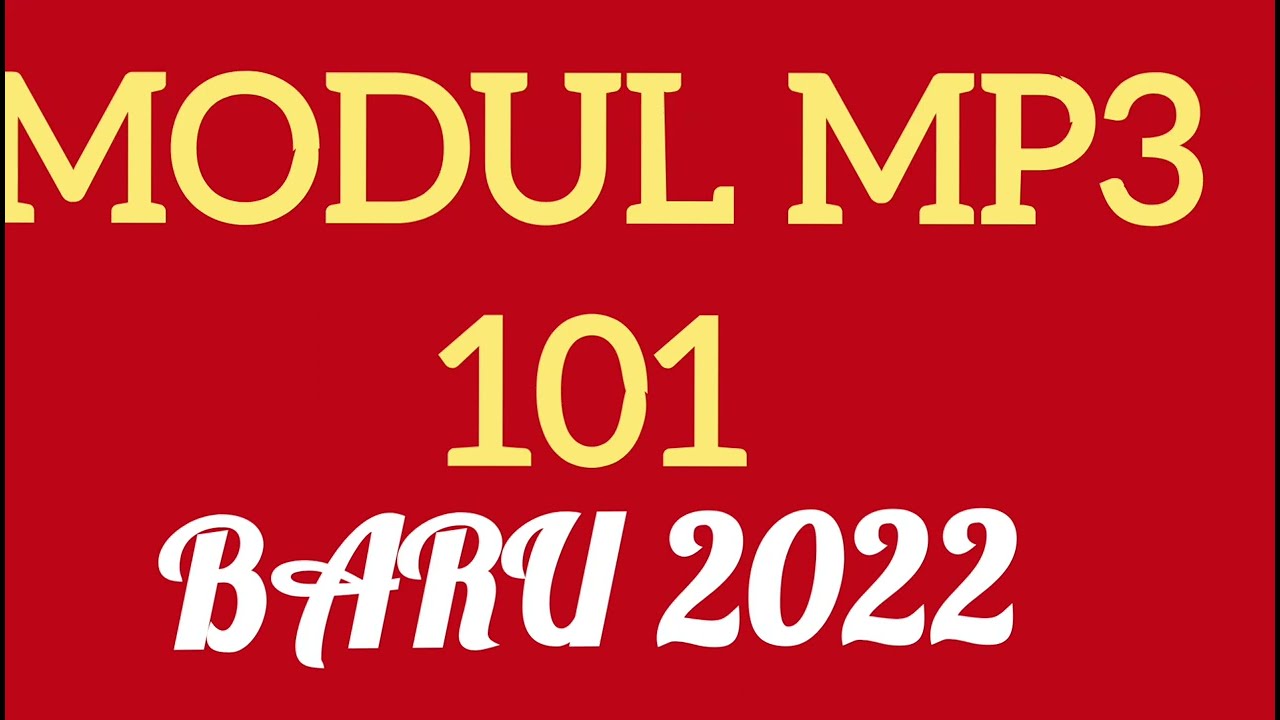 merakit modul mp3 101 baru 2022 !!! @cakelbisa