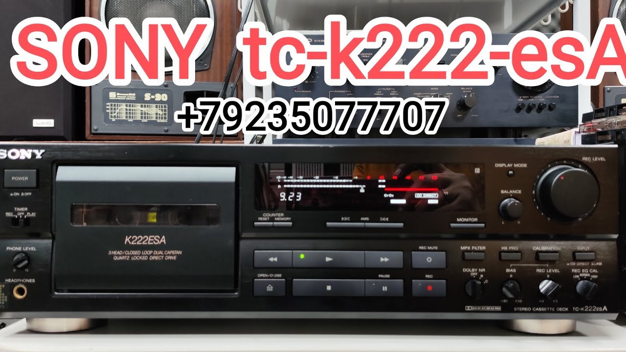 SONY TC-K222esA