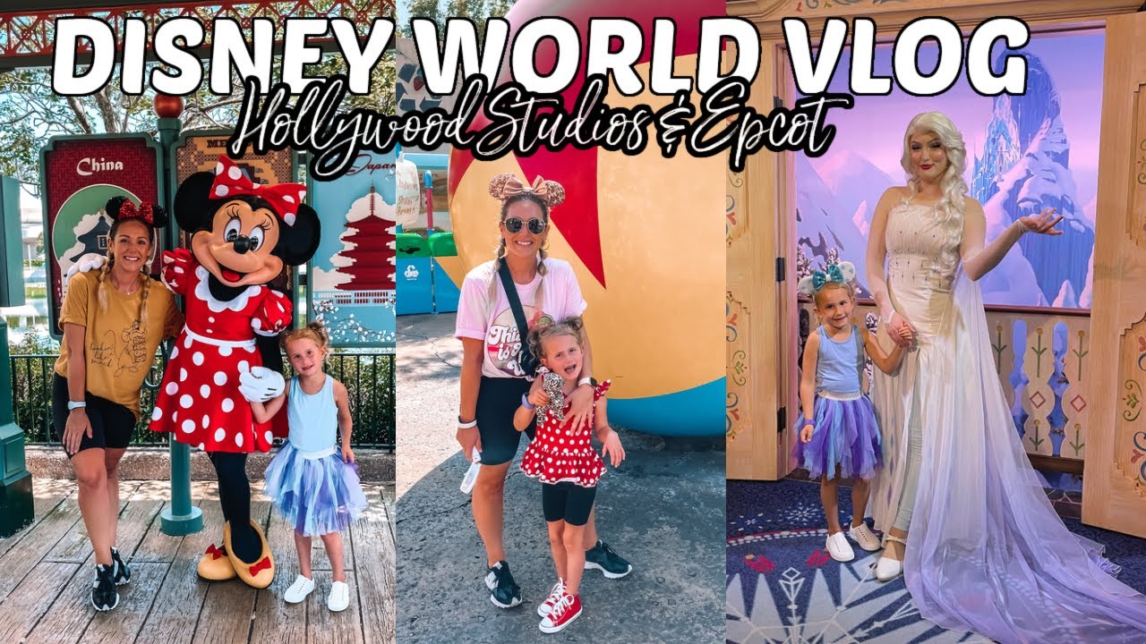 DISNEY WORLD VLOG 2022 PART 1| HOLLYWOOD STUDIOS & EPCOT| Single Mom Takes on Disney| Tres Chic Mama