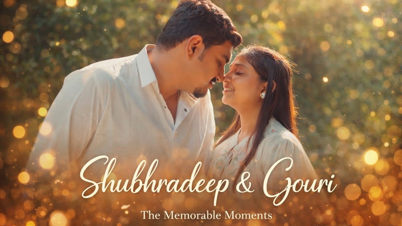 Shubhradeep & Gouri // pre wedding // The Memorable Moments 
