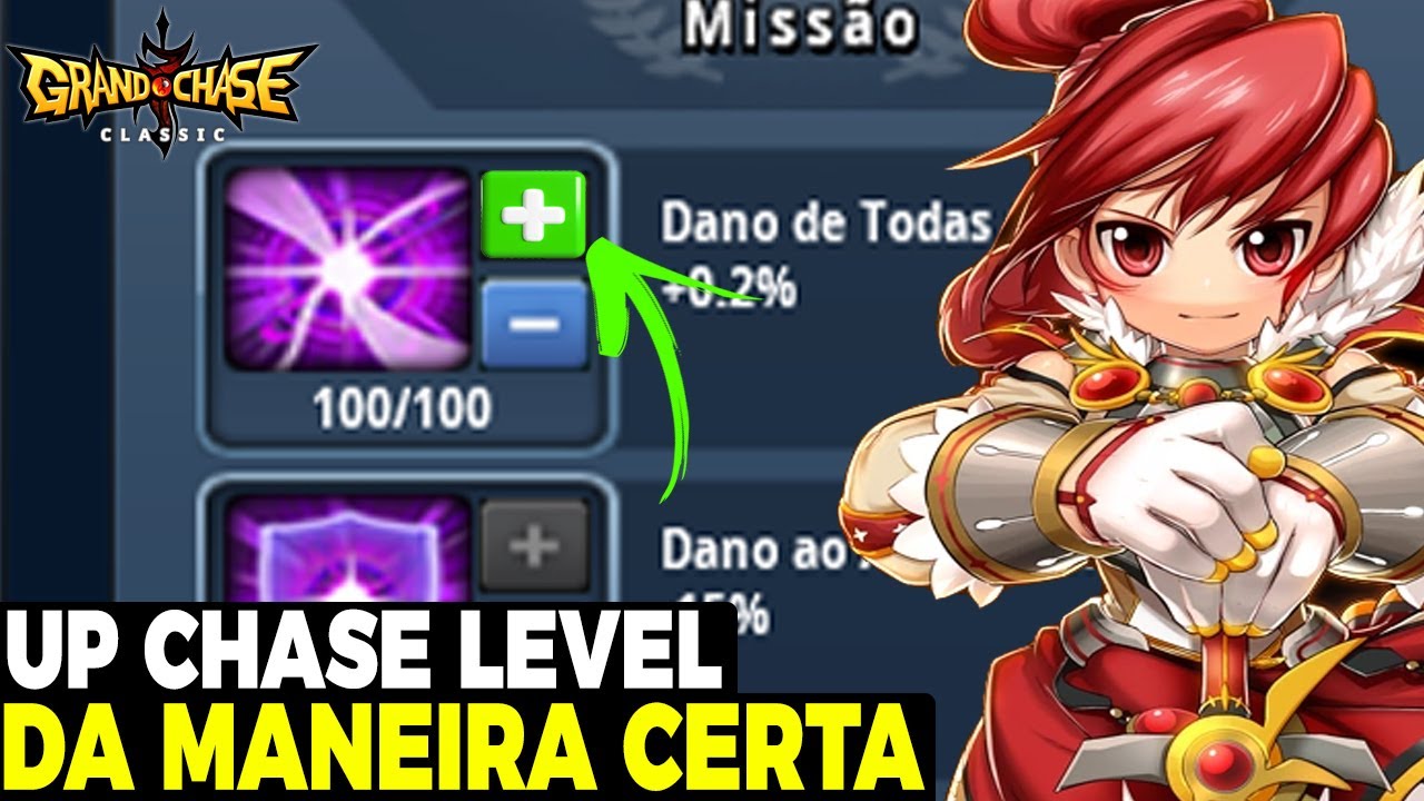 SAIBA A ORDEM CERTA DE UPAR CHASE LEVEL DE TODOS OS PERSONAGENS  l GRAND CHASE CLASSIC