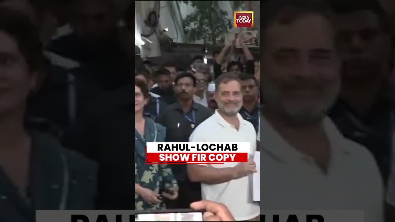 Rahul Gandhi, Sahil Lochab Show FIR Copy After Delhi Police Action | 'Pellet Gun'