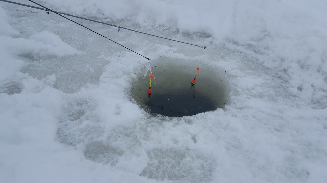 Alaska Buz kırarak Şamandıra ile  Somon Balığı Avı Ve Pişirme Tarifi Catching salmon in Alaska