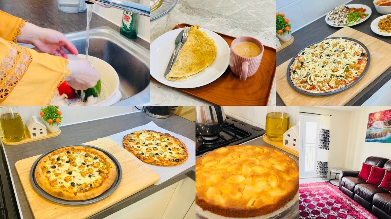 Silent Daily Life Vlog | Aesthetic Shopping, Homemade Pizza, Busy Mom Moments
