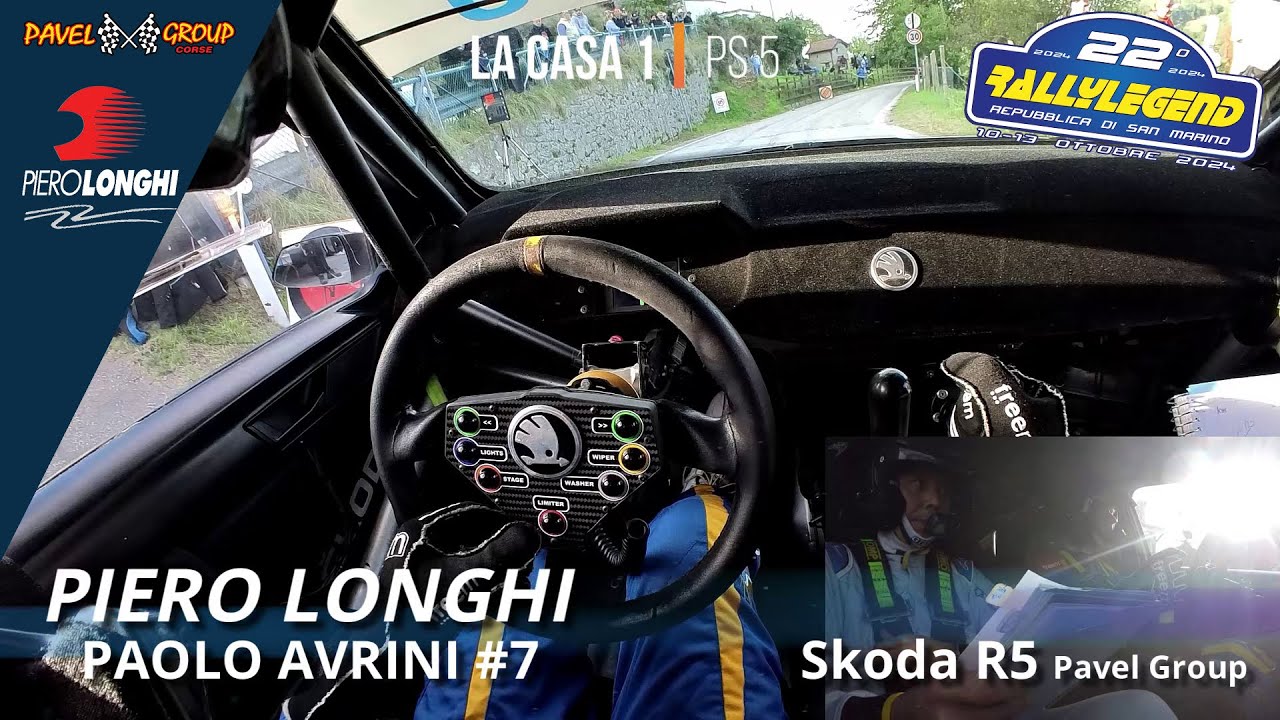 [PS5 LA CASA 1] 22° Rally Legend - P. Longhi P. Avrini #7 - Skoda R5 evo