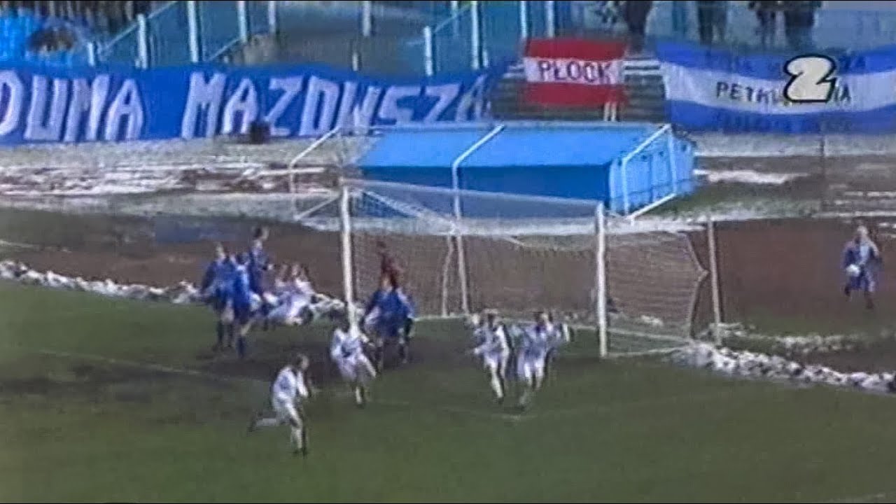 Petrochemia Płock - Ruch Chorz&oacute;w 1:3 (14.03.1998)