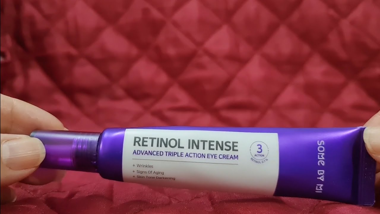 Some By Mi - Retinol Intense Advance Triple Action Eye Cream (Urdu/Hindi Review)