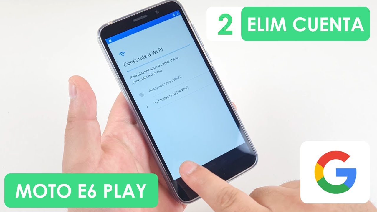 Eliminar Cuenta de Google Motorola Moto E6 Play