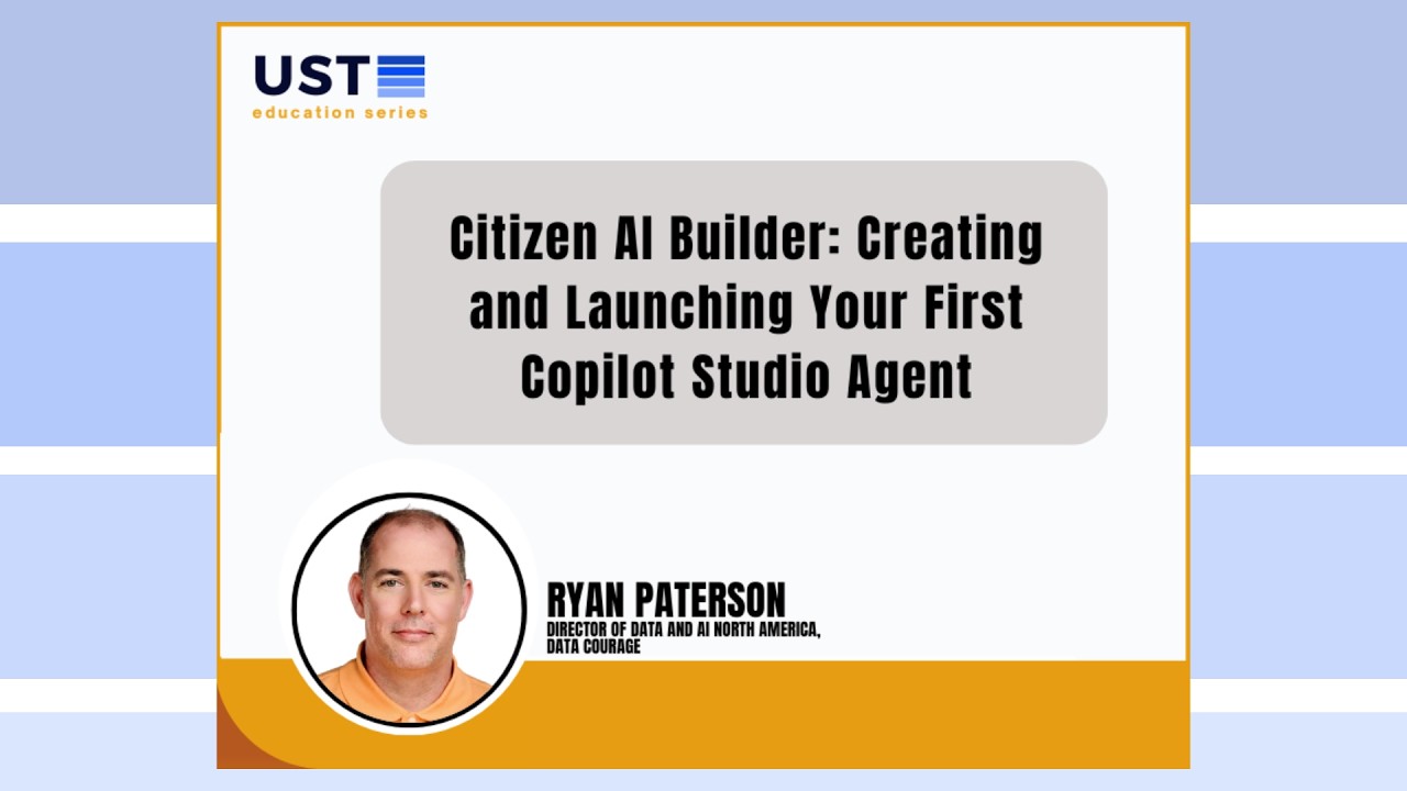 Citizen AI Builder: Creating and Launching Your First Copilot Studio Agent