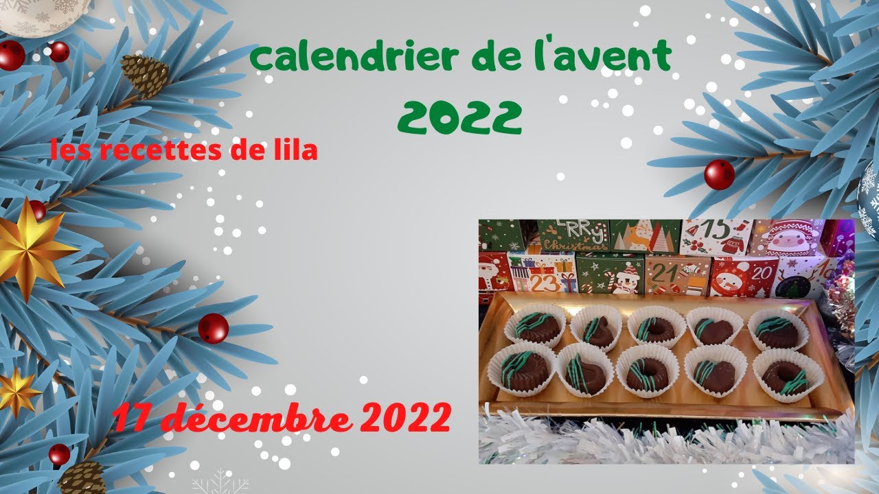 RECETTE DE CHOCOLAT A LA MENTHE  facile🎅🎄(ouverture calendrier de l'avent)