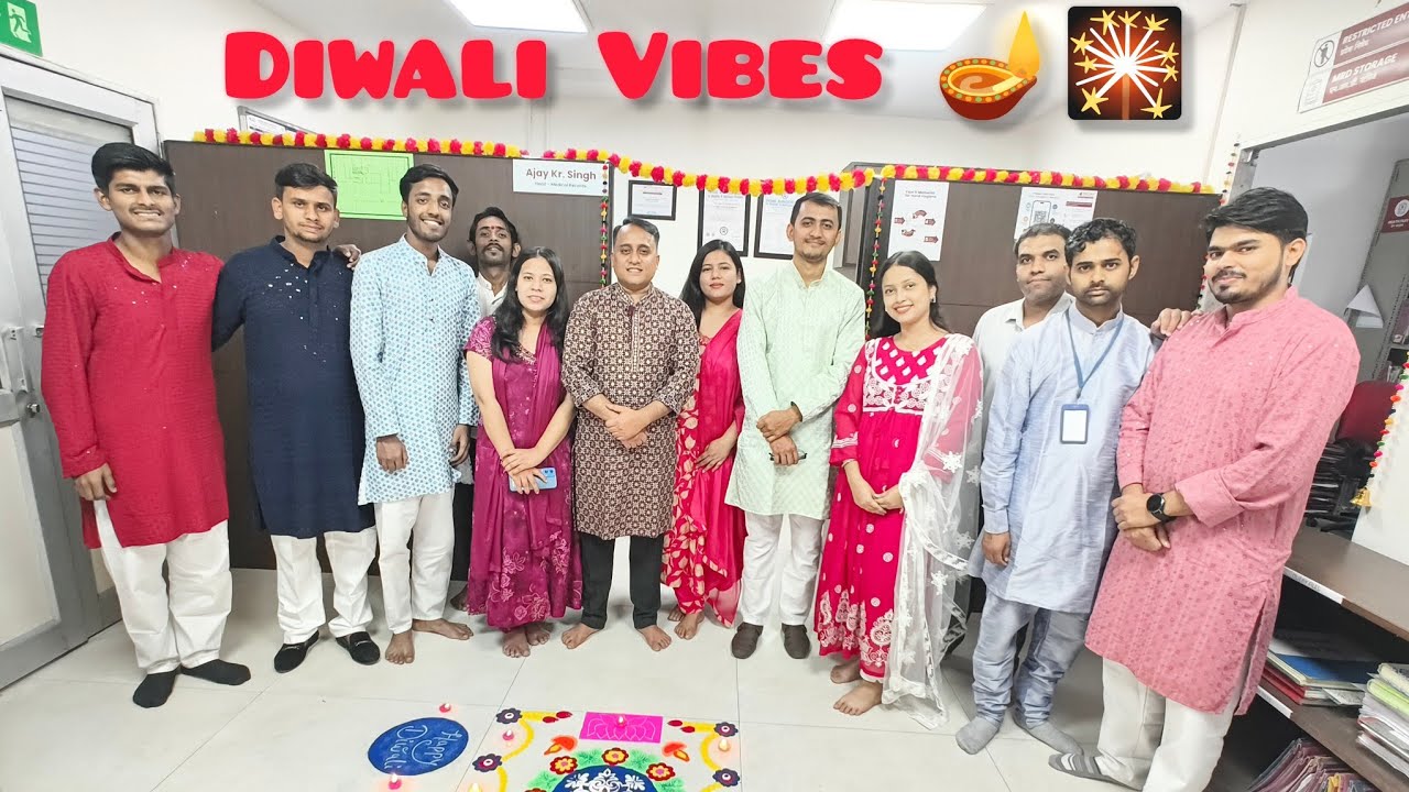 Diwali Celebration at Office 2025🪔🎇
