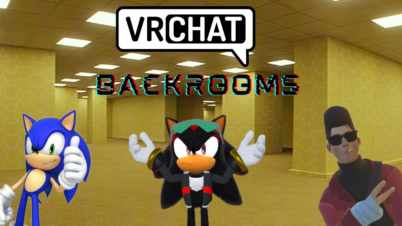 vrchat backrooms with friends