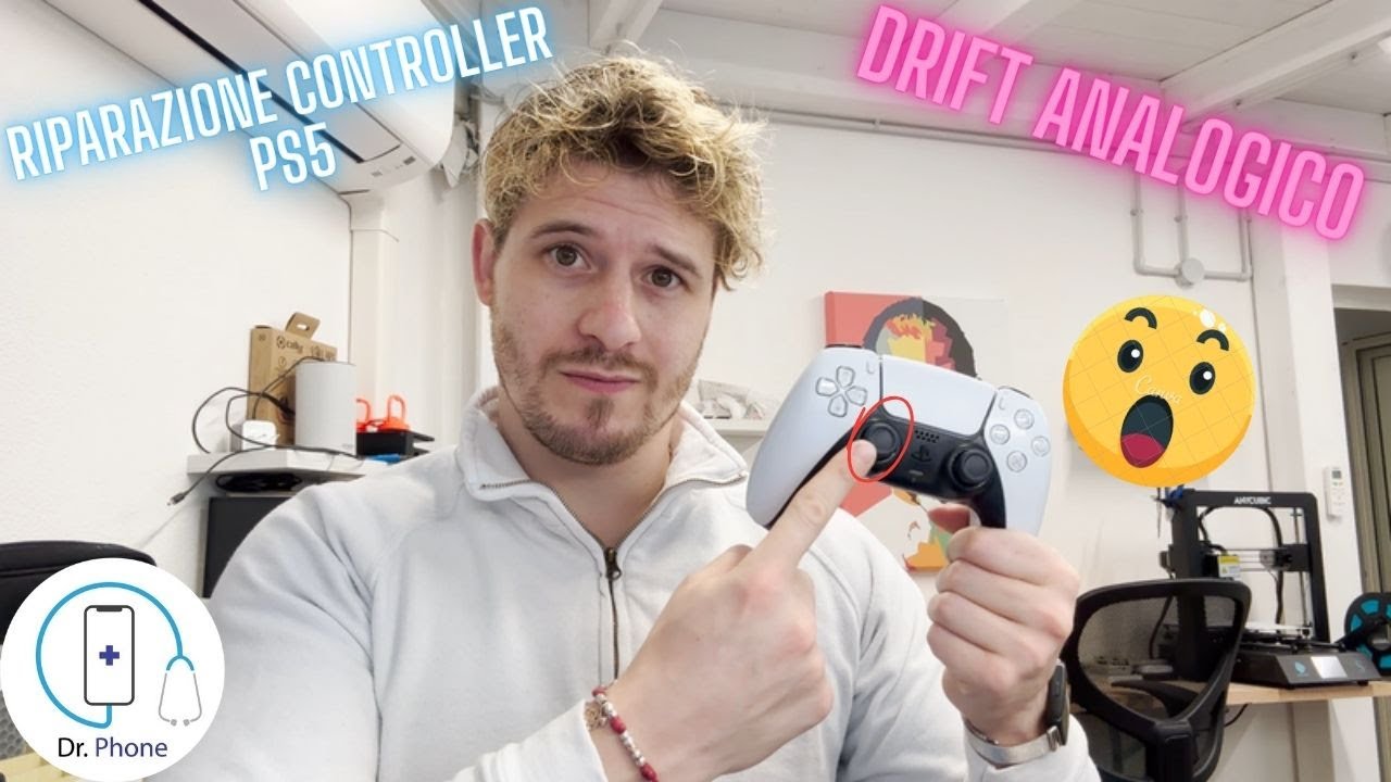Riparazione DRIFT Analogico Joystick PS5 Dualsense Playstation 5 repair