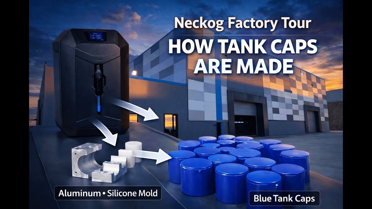 Neckog Factory Tour | How Tanks Caps Are Manufactured?