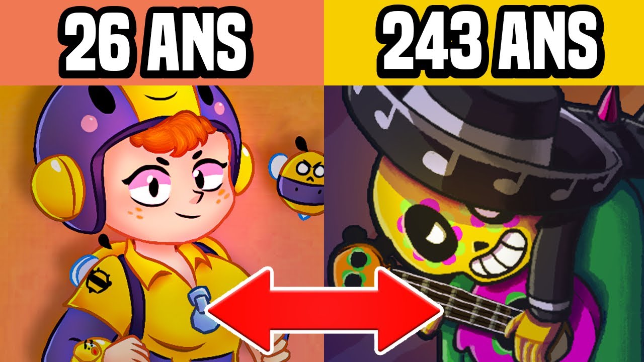 Tous les &Acirc;GES des BRAWLERS !
