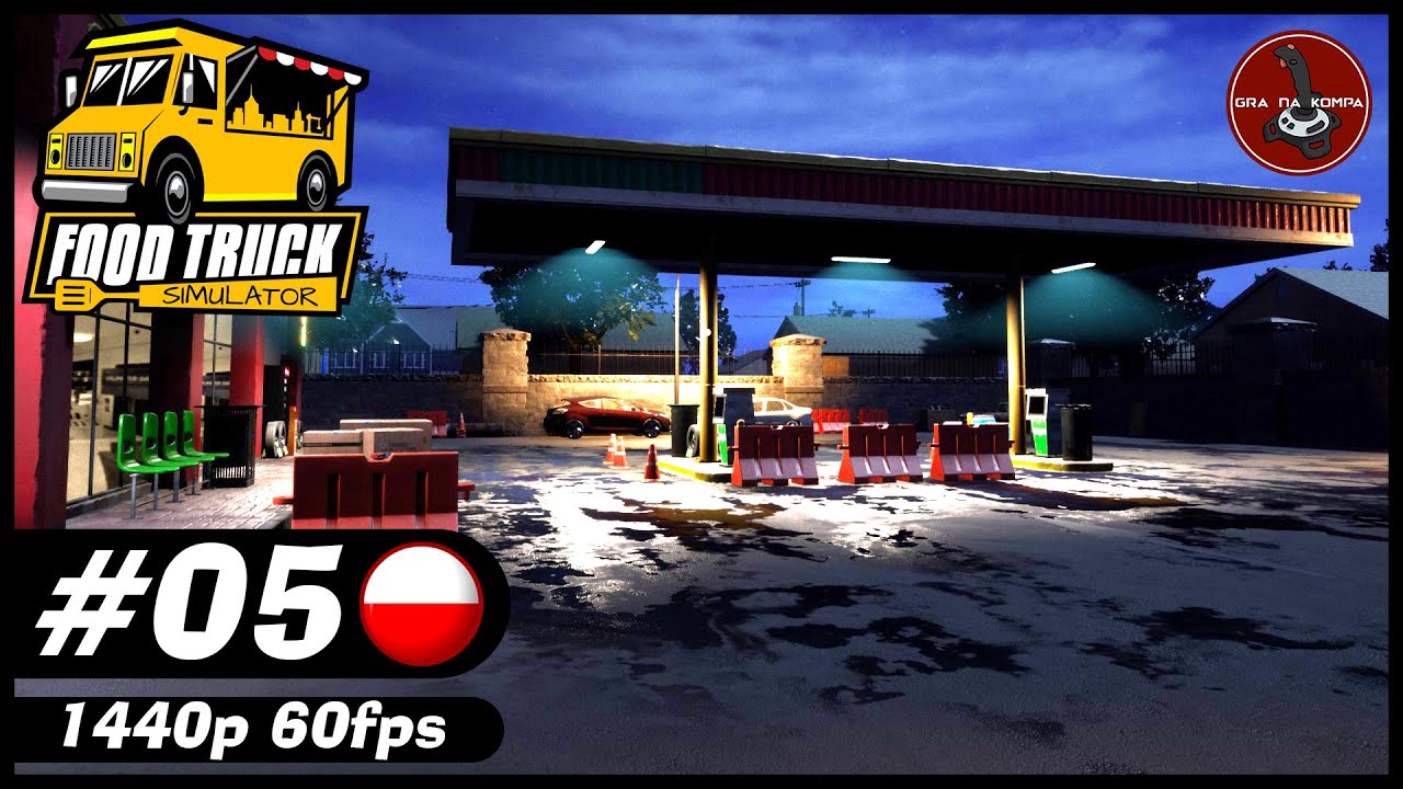 Robota na stacji benzynowej | #5 | Food Truck Simulator 🚚