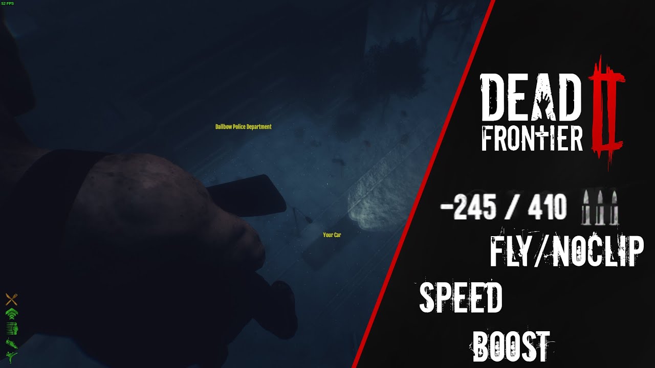 Dead Frontier 2 GAMEPLAY | NOCLIP, INFINITE AMMO, ONEHIT, FRIENDLY ZOMBIES | UPDATE 03/10/2022