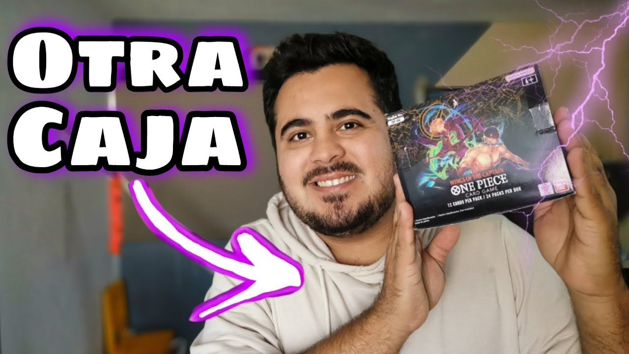 Abriendo wings of the captain booster box op 06 one piece tcg
