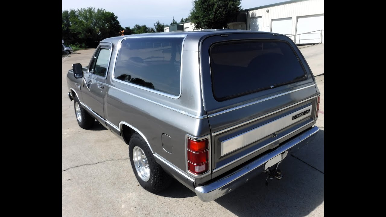 1985 Dodge RamCharger! 128K miles! Wonderful condition! 2WD! Fully Serviced!