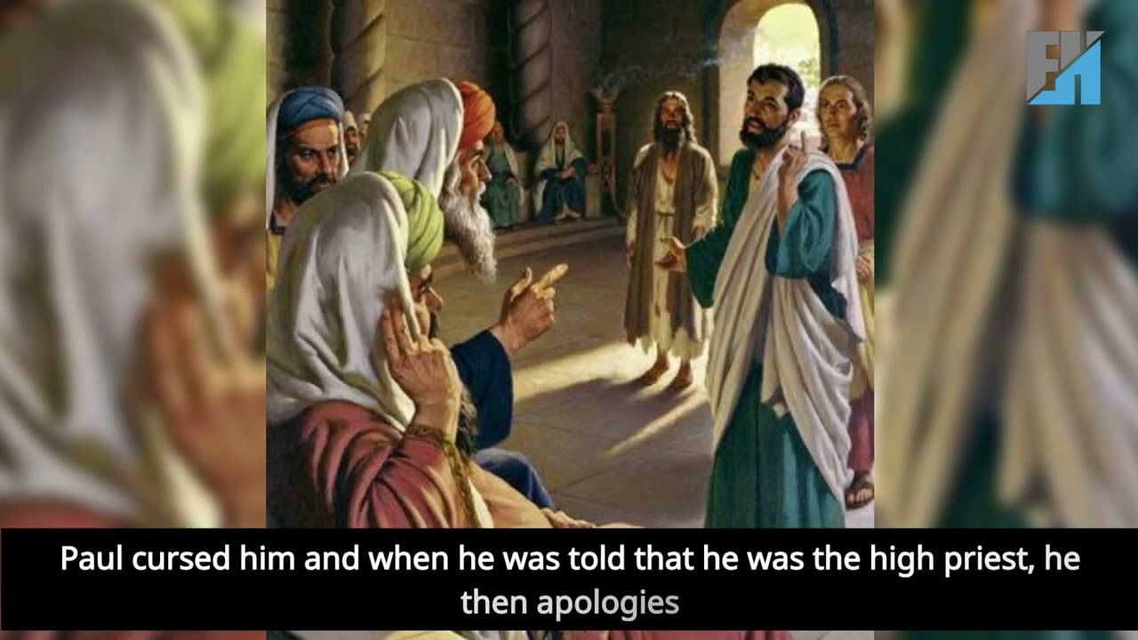 Paul before the Jewish Council Sanhedrin
