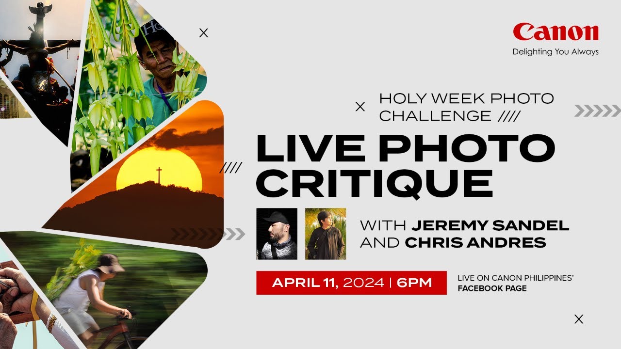 Live Photo Critique: Holy Week Photo Challenge with Jeremy Sandel and Chris Andres