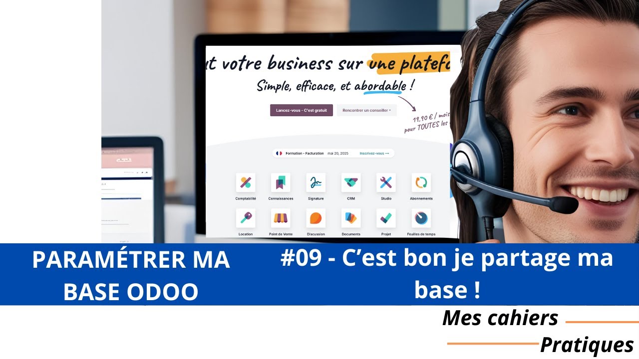 #09 - Formation Odoo : Partagez efficacement votre base de données Odoo avec vos élèves !