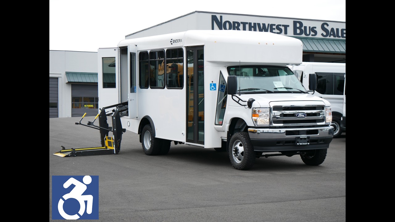 Four Wheel Drive Shuttle Bus - 2026 Ford Endera 4WD - Order Now!