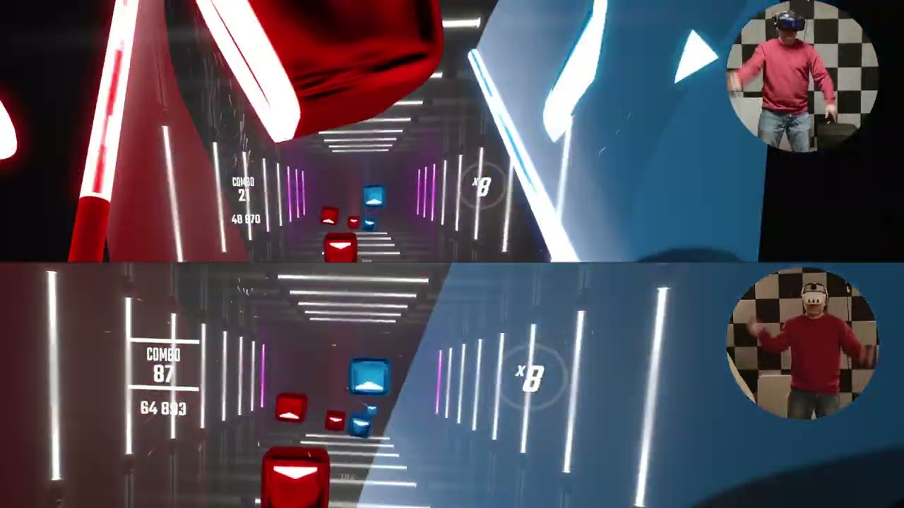Pimax Crystal Super - Отслеживание SLAM - Сравнение с Quest