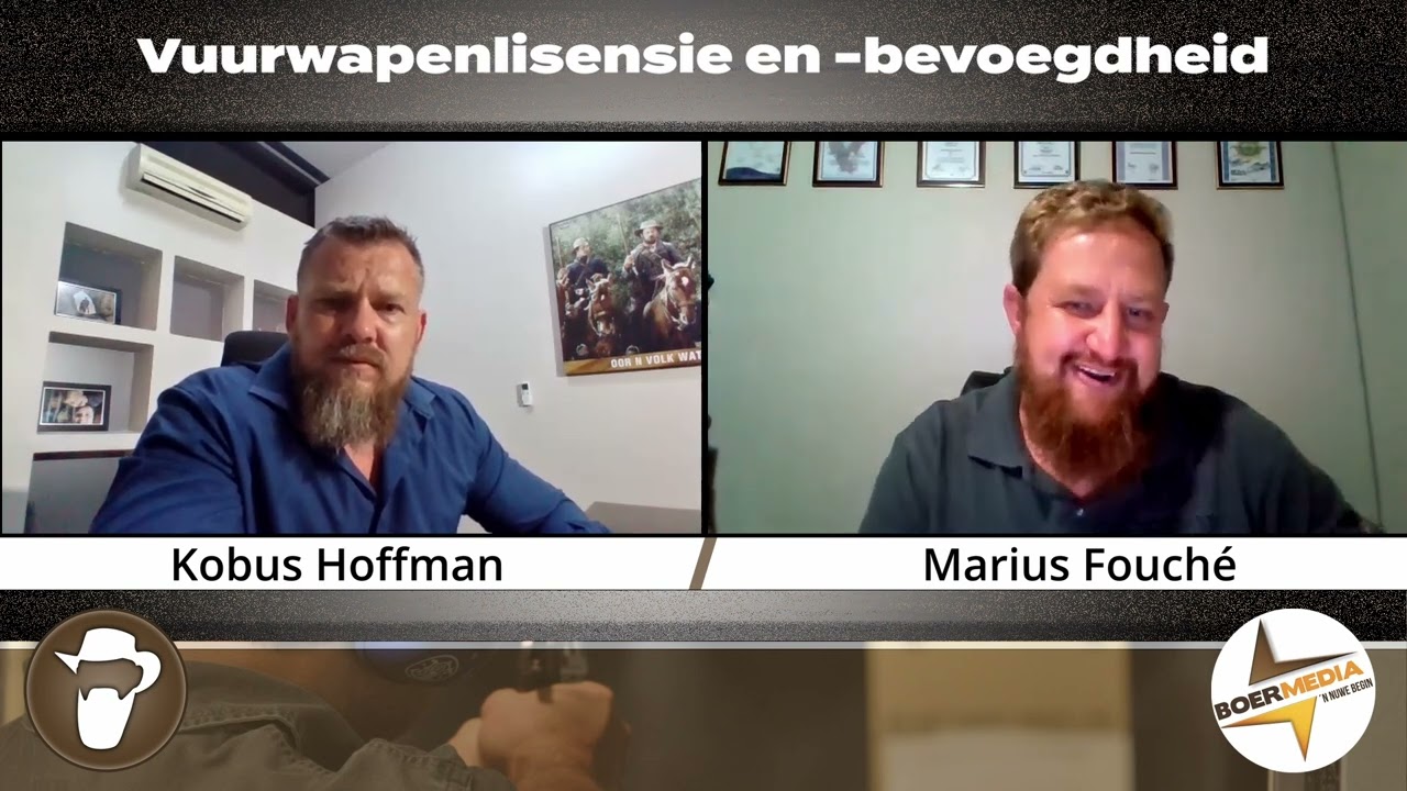 Vuurwapenlisensies & -bevoegdheid. Hoe lank neem dit en wat se slaggate is daar? ~ Marius Fouche