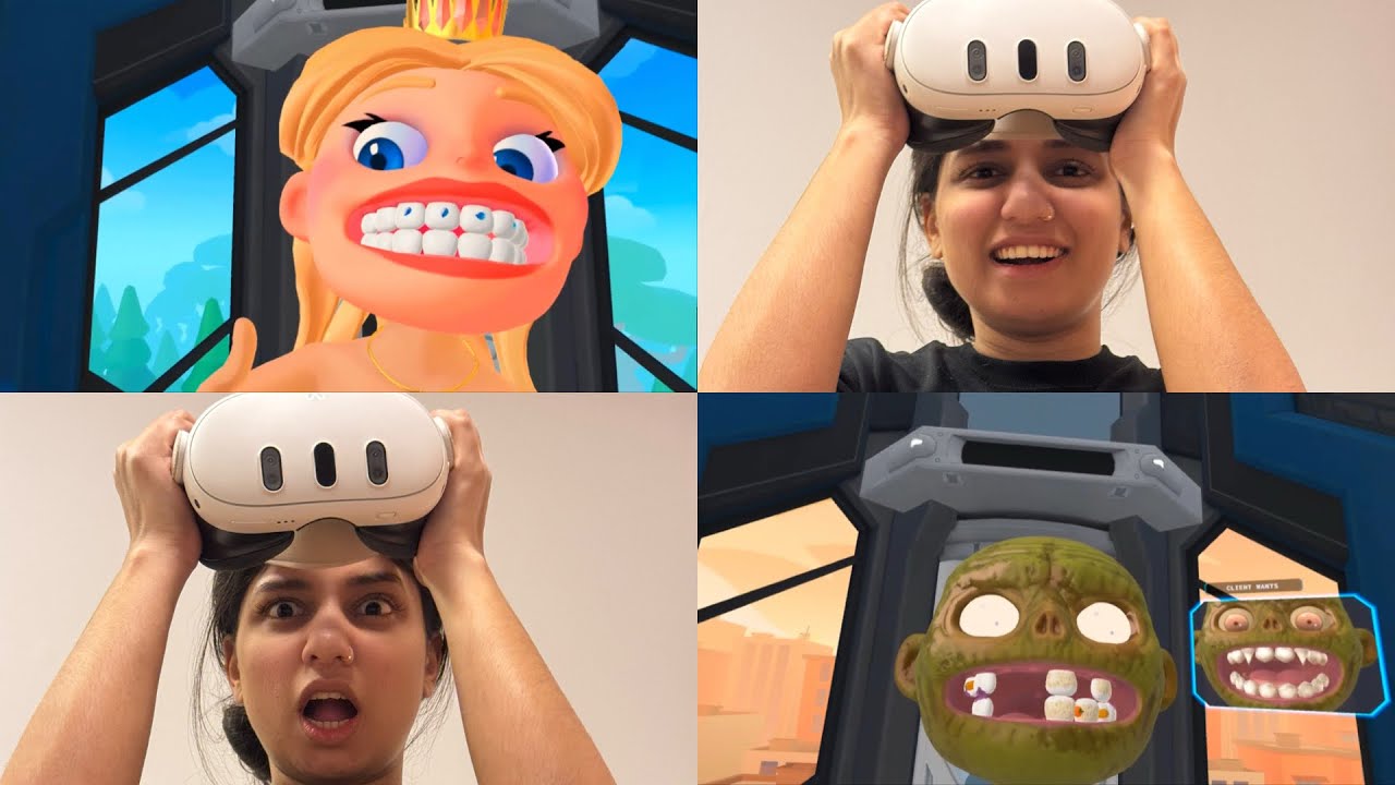 Fixing teeth in the metaverse 🦷✨