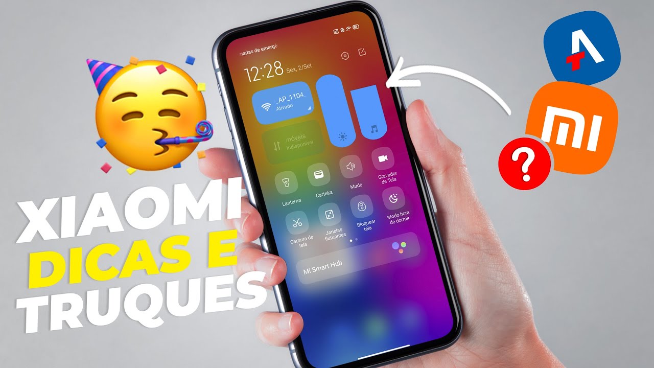 FINALMENTE🥳 Como MUDAR A COR da NOVA CENTRAL de CONTROLE da XIAOMI na MIUI 13!