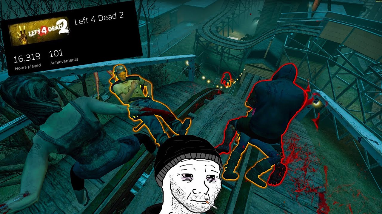 Как выглядят 10 000 часов в Left 4 Dead 2