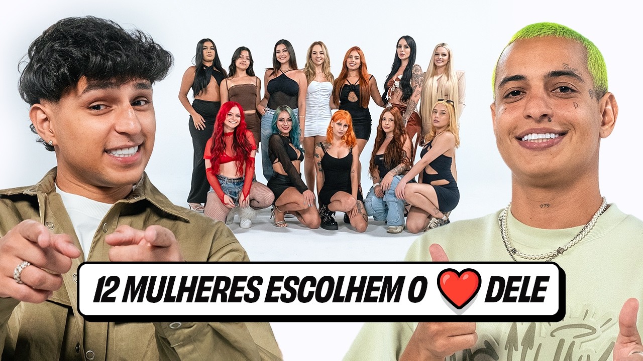 12 MULHERES ESCOLHEM O DATE PERFEITO PARA A KAIO VIANA 💜