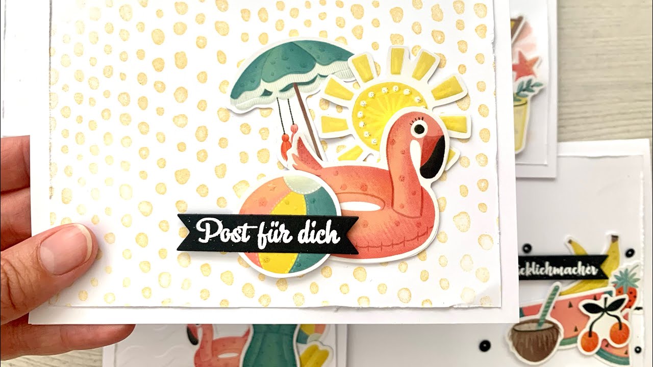 Action &bull; Sticker Sommer &bull; Embossed Sticker vom #action
