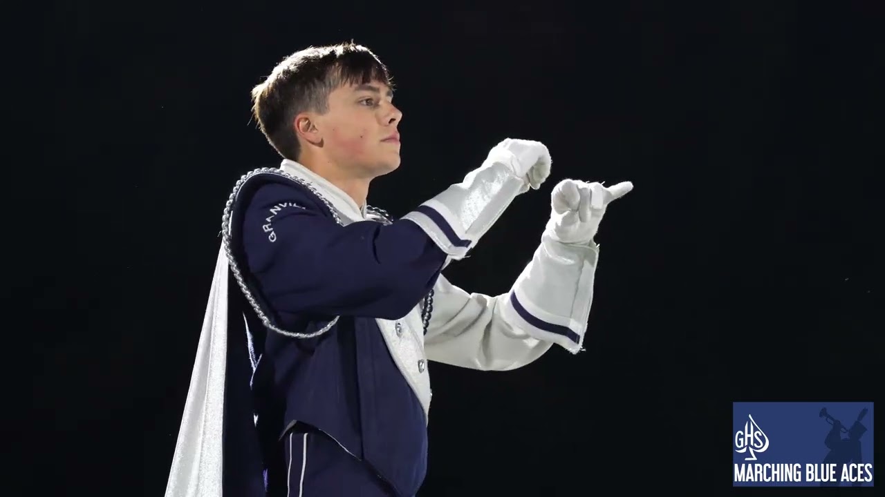 Marching Blue Aces - Senior Show - 2025 Granville High School