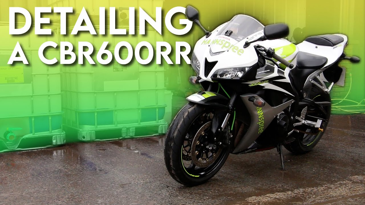 Detailing a SuperSport Motorcycle For Spring [ Honda CBR600RR ]