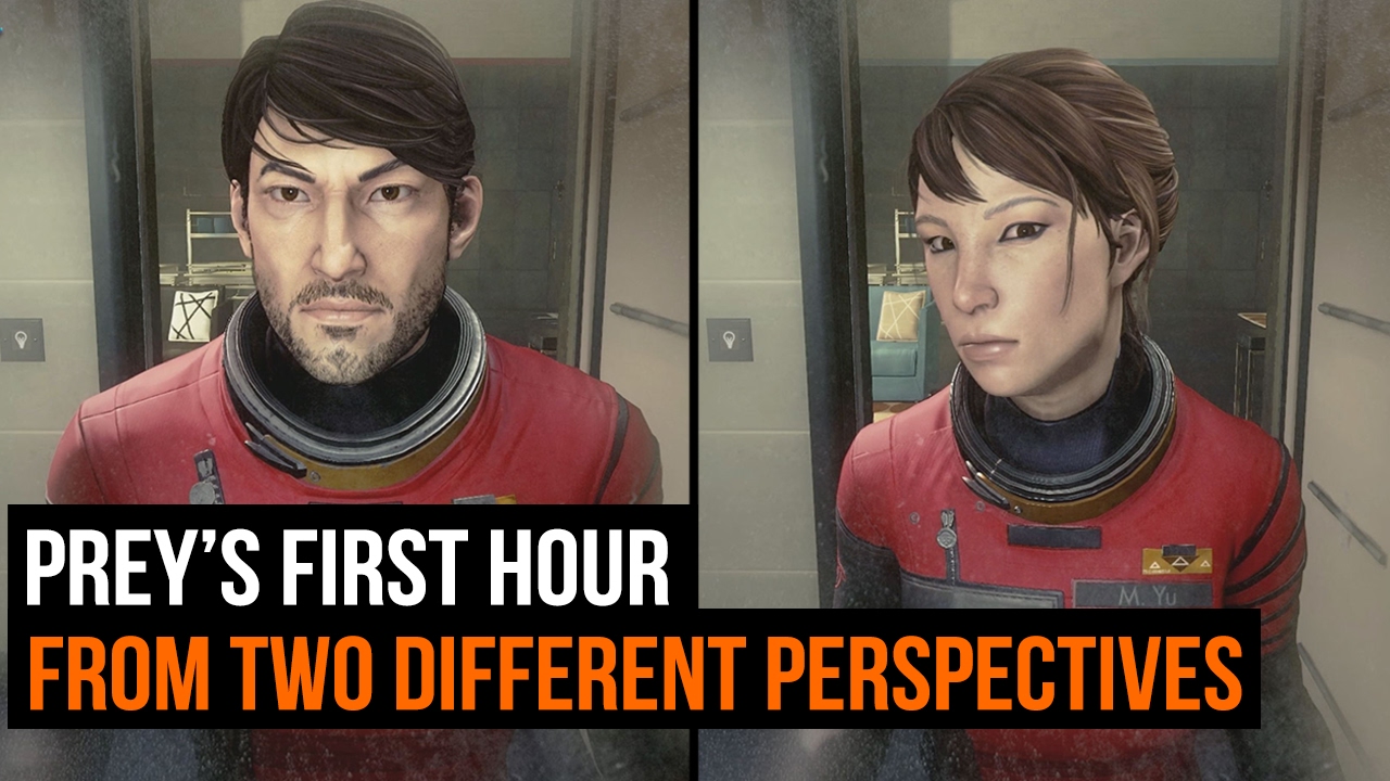 Prey's first hour (from two perspectives)