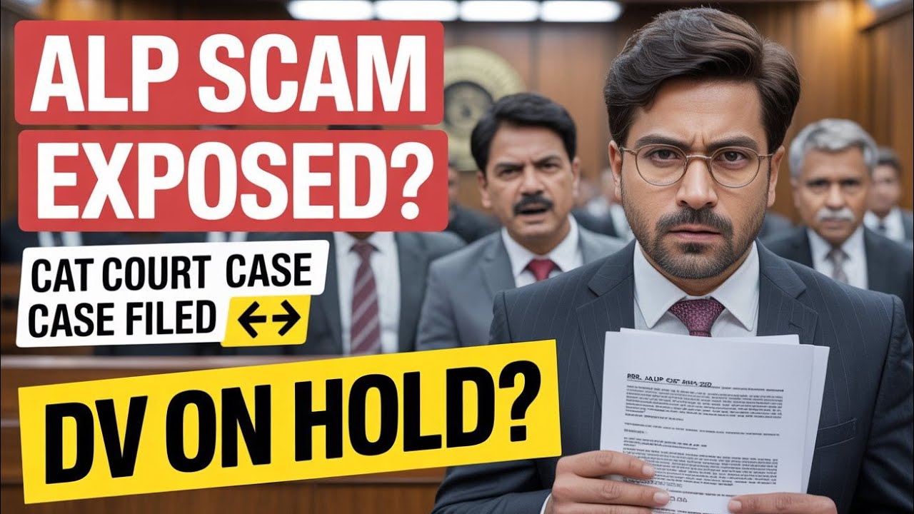 📢 RRB ALP 2024 Scam Exposed | CAT Me Petition File | Stay Lagega Kya? Result Revised #rrbalp  